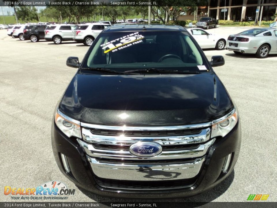 2014 Ford Edge Limited Tuxedo Black / Charcoal Black Photo #16