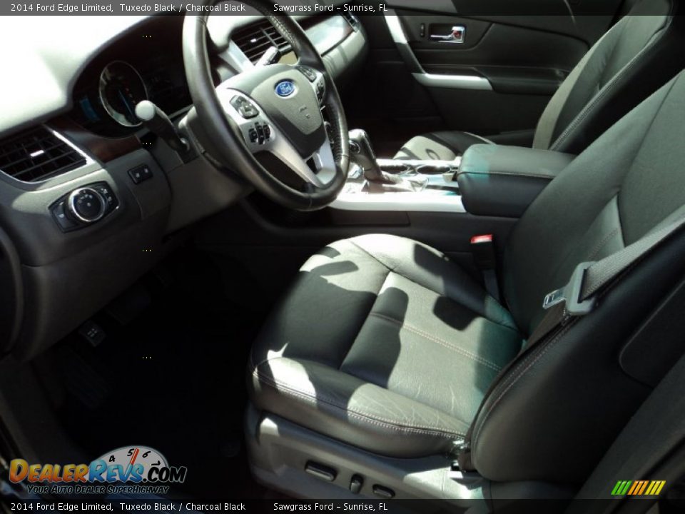 2014 Ford Edge Limited Tuxedo Black / Charcoal Black Photo #19