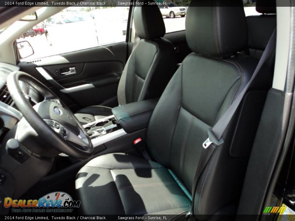 2014 Ford Edge Limited Tuxedo Black / Charcoal Black Photo #20