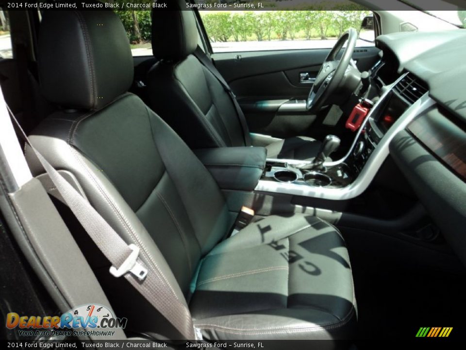2014 Ford Edge Limited Tuxedo Black / Charcoal Black Photo #23