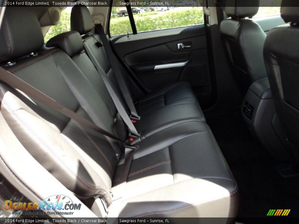 2014 Ford Edge Limited Tuxedo Black / Charcoal Black Photo #26
