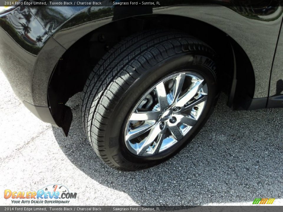 2014 Ford Edge Limited Tuxedo Black / Charcoal Black Photo #32