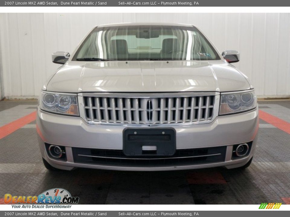 2007 Lincoln MKZ AWD Sedan Dune Pearl Metallic / Sand Photo #4