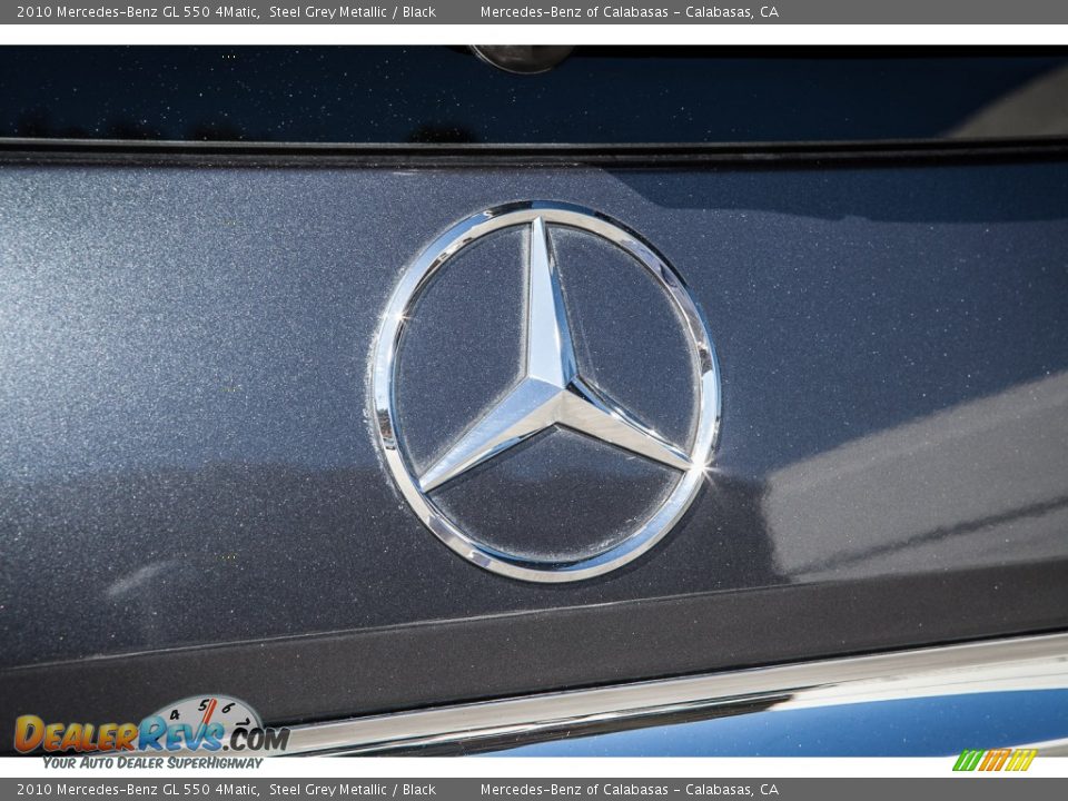 2010 Mercedes-Benz GL 550 4Matic Steel Grey Metallic / Black Photo #30