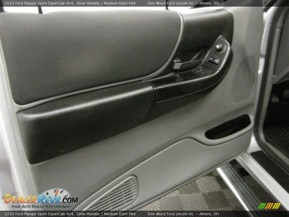 2010 Ford Ranger Sport SuperCab 4x4 Silver Metallic / Medium Dark Flint Photo #12