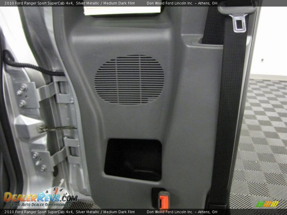 2010 Ford Ranger Sport SuperCab 4x4 Silver Metallic / Medium Dark Flint Photo #14