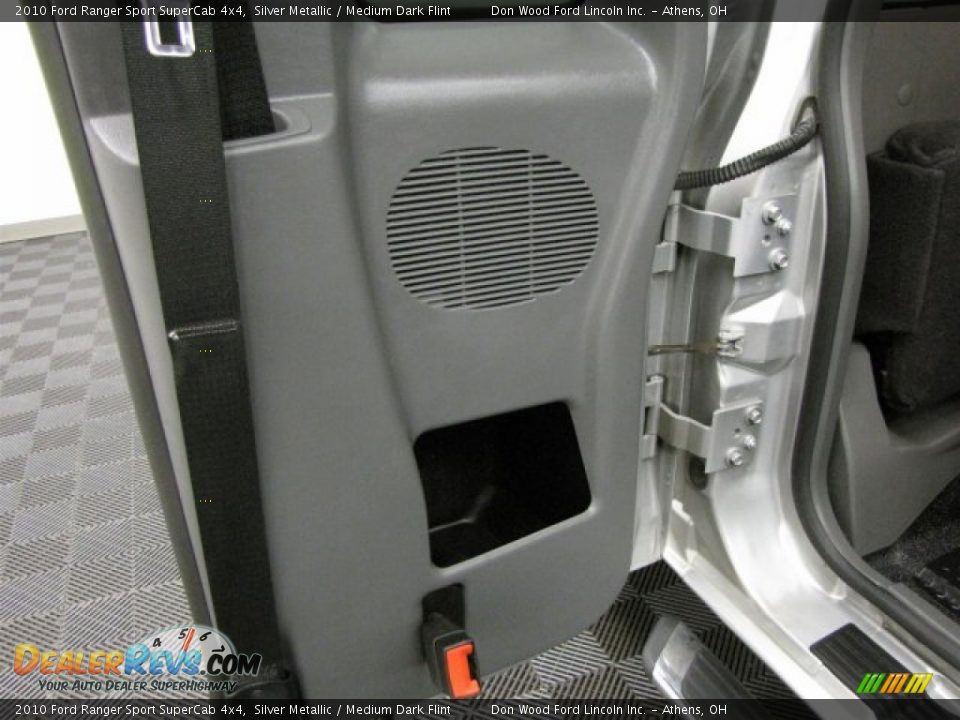 2010 Ford Ranger Sport SuperCab 4x4 Silver Metallic / Medium Dark Flint Photo #15