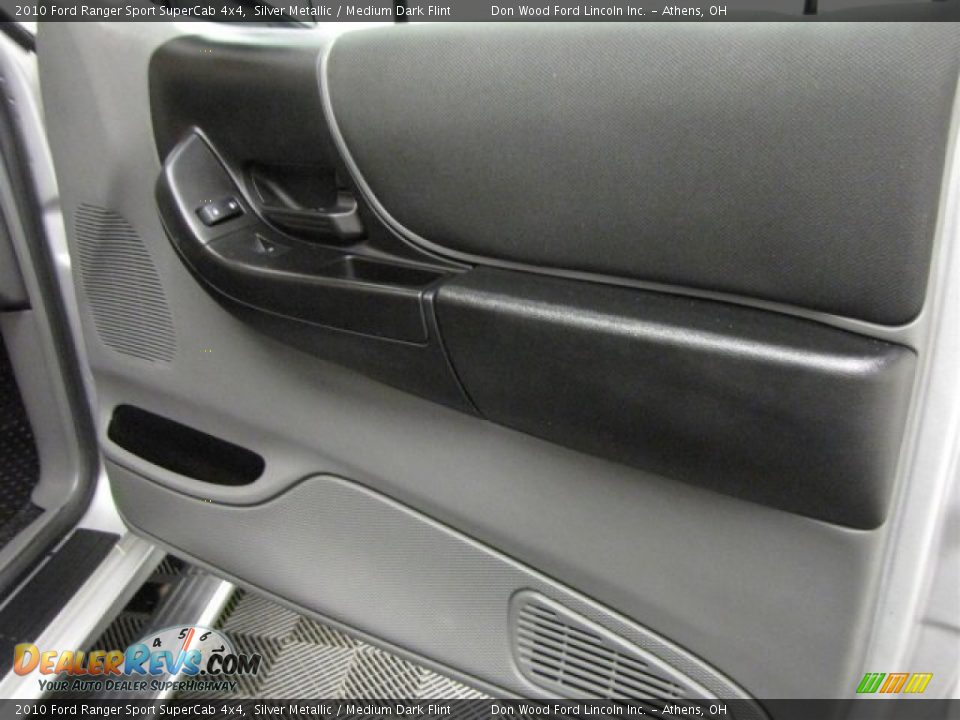 2010 Ford Ranger Sport SuperCab 4x4 Silver Metallic / Medium Dark Flint Photo #16