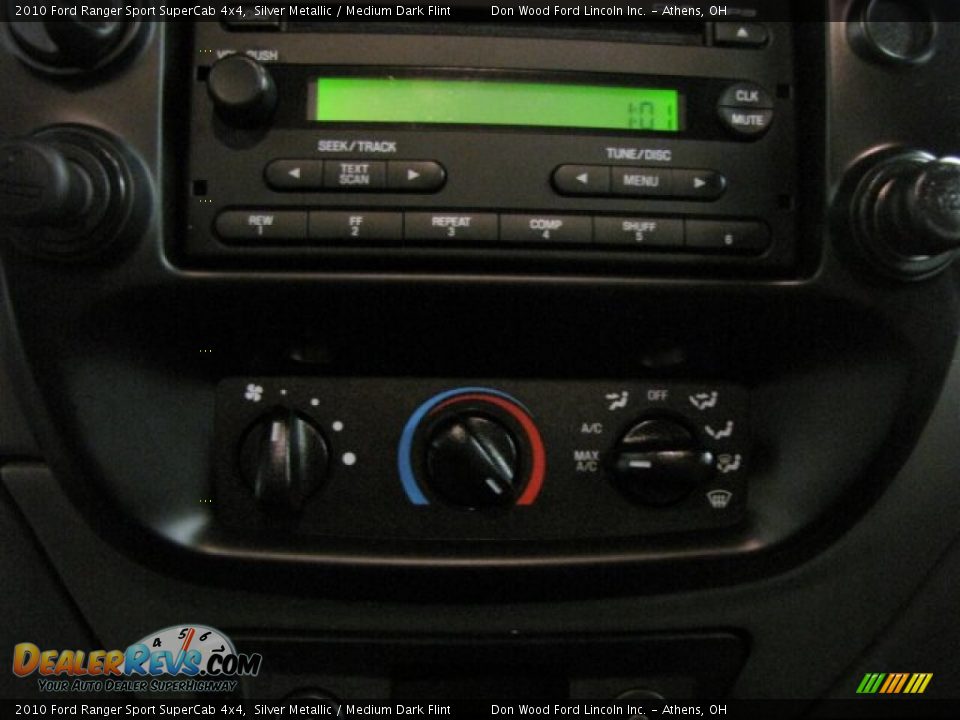 2010 Ford Ranger Sport SuperCab 4x4 Silver Metallic / Medium Dark Flint Photo #23
