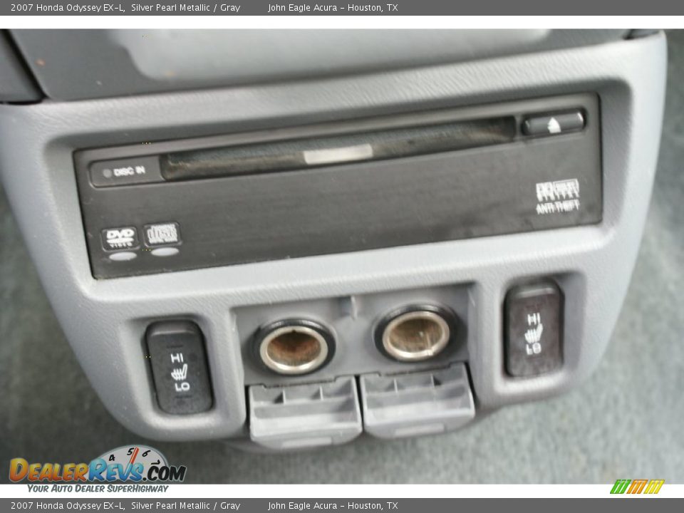 2007 Honda Odyssey EX-L Silver Pearl Metallic / Gray Photo #32