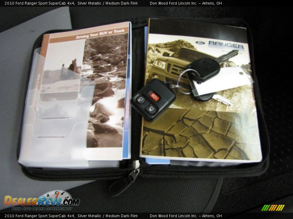 2010 Ford Ranger Sport SuperCab 4x4 Silver Metallic / Medium Dark Flint Photo #29