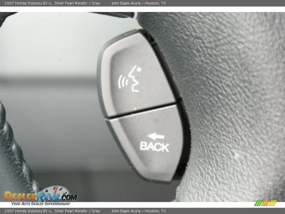 2007 Honda Odyssey EX-L Silver Pearl Metallic / Gray Photo #36