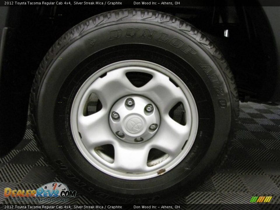 2012 Toyota Tacoma Regular Cab 4x4 Silver Streak Mica / Graphite Photo #19
