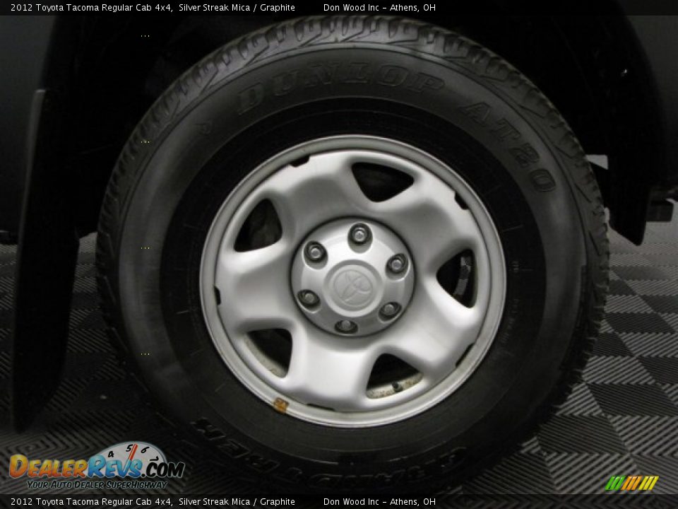2012 Toyota Tacoma Regular Cab 4x4 Silver Streak Mica / Graphite Photo #20