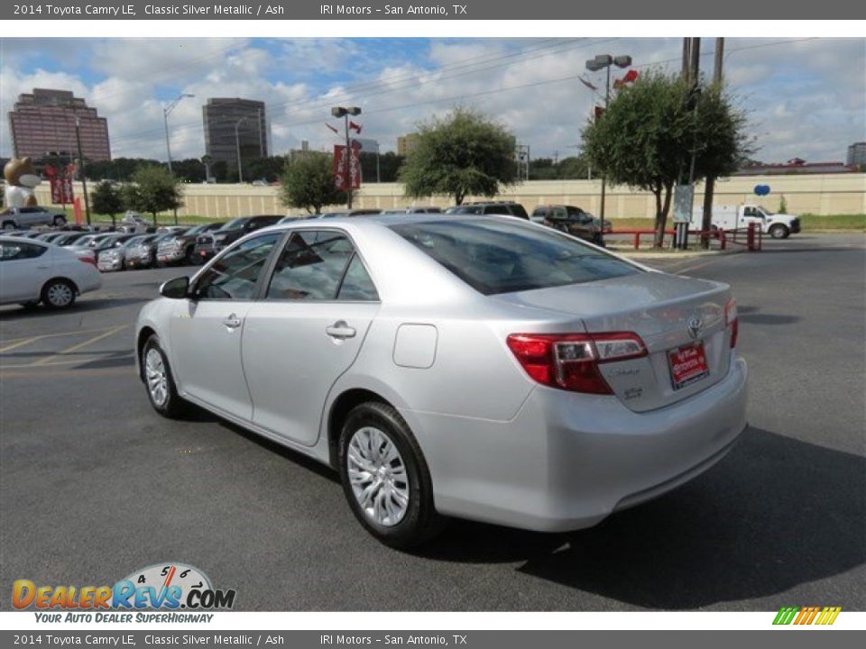 2014 Toyota Camry LE Classic Silver Metallic / Ash Photo #5