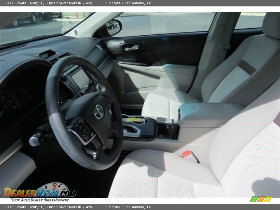 2014 Toyota Camry LE Classic Silver Metallic / Ash Photo #11