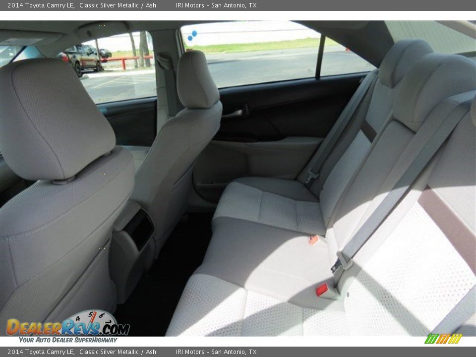 2014 Toyota Camry LE Classic Silver Metallic / Ash Photo #12