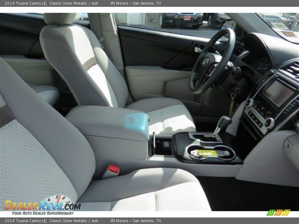 2014 Toyota Camry LE Classic Silver Metallic / Ash Photo #13