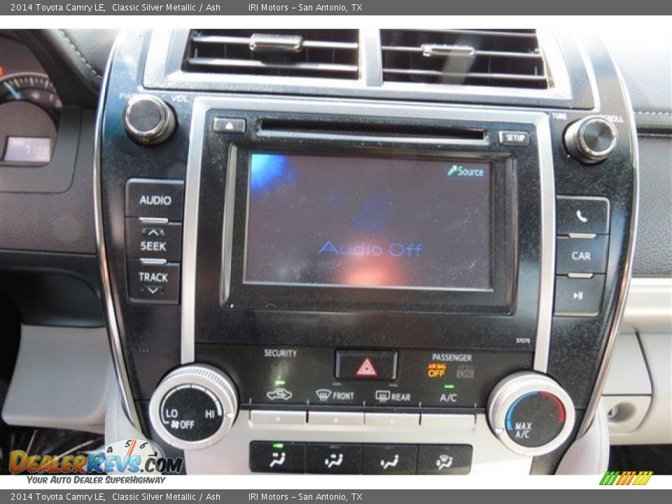 2014 Toyota Camry LE Classic Silver Metallic / Ash Photo #15