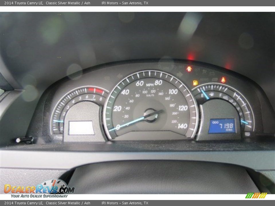 2014 Toyota Camry LE Classic Silver Metallic / Ash Photo #16