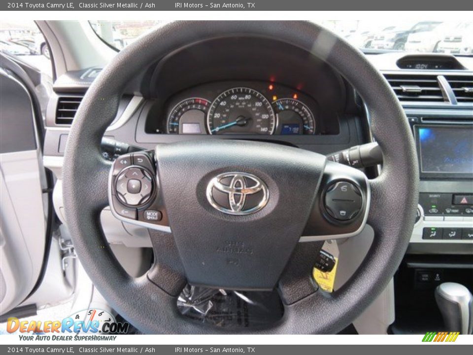 2014 Toyota Camry LE Classic Silver Metallic / Ash Photo #17