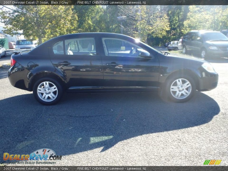 2007 Chevrolet Cobalt LT Sedan Black / Gray Photo #4