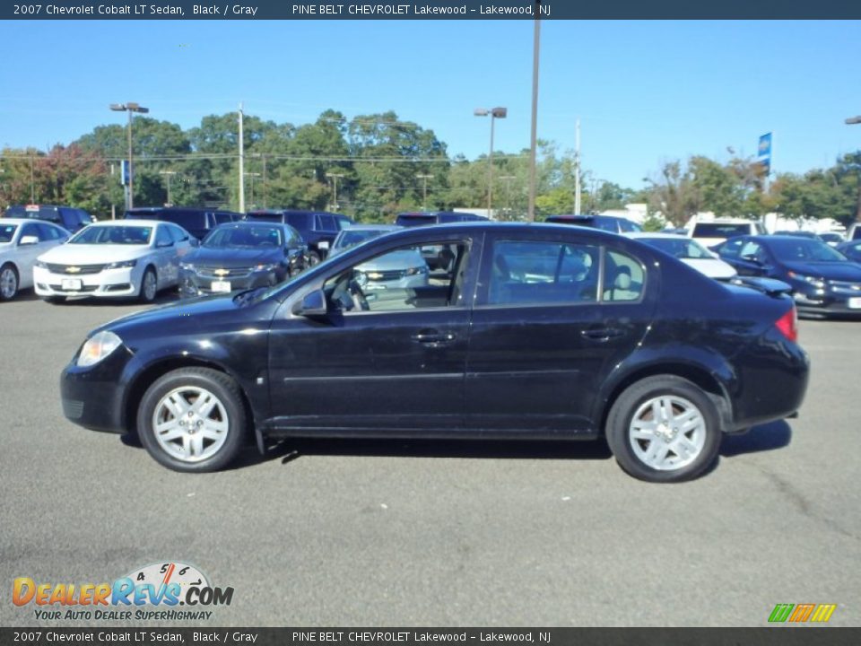 2007 Chevrolet Cobalt LT Sedan Black / Gray Photo #8