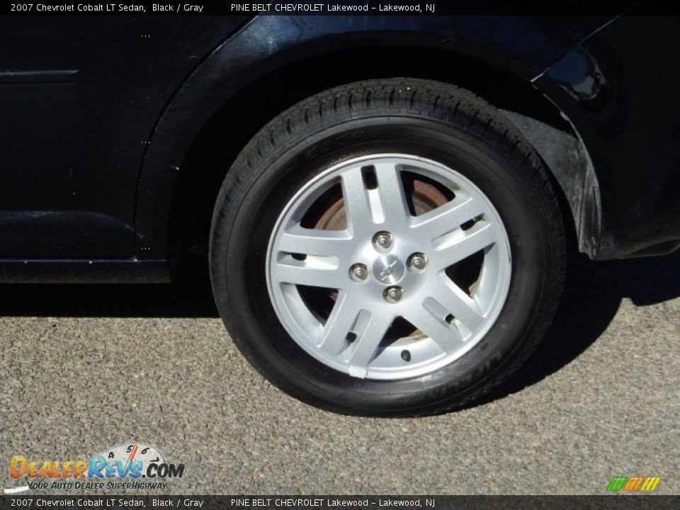 2007 Chevrolet Cobalt LT Sedan Black / Gray Photo #9