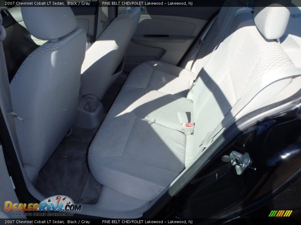 2007 Chevrolet Cobalt LT Sedan Black / Gray Photo #11