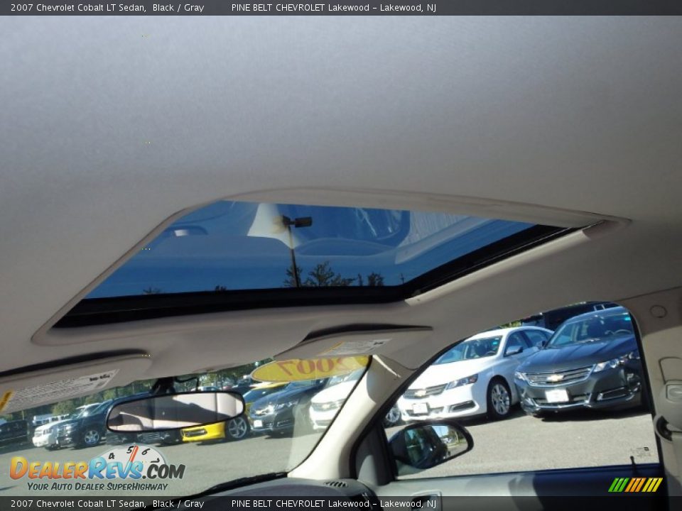 2007 Chevrolet Cobalt LT Sedan Black / Gray Photo #12