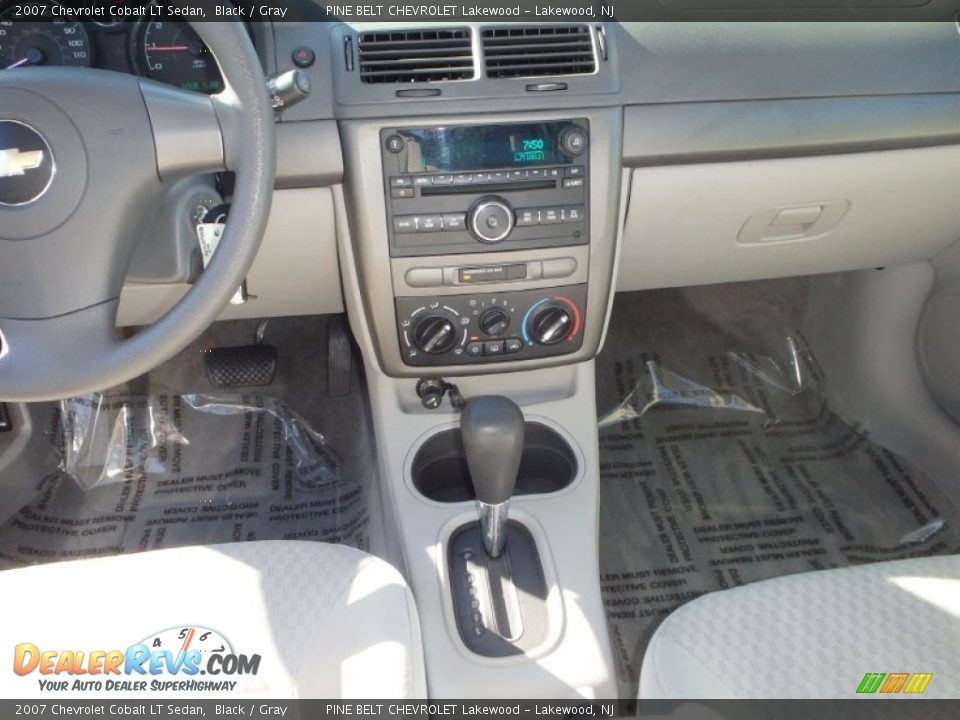 2007 Chevrolet Cobalt LT Sedan Black / Gray Photo #13