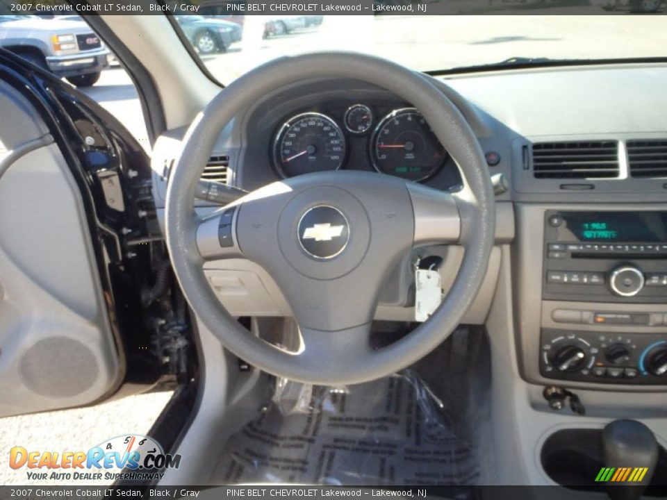 2007 Chevrolet Cobalt LT Sedan Black / Gray Photo #14
