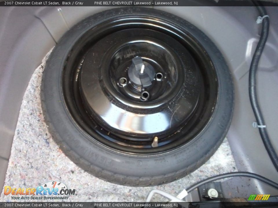 2007 Chevrolet Cobalt LT Sedan Black / Gray Photo #20