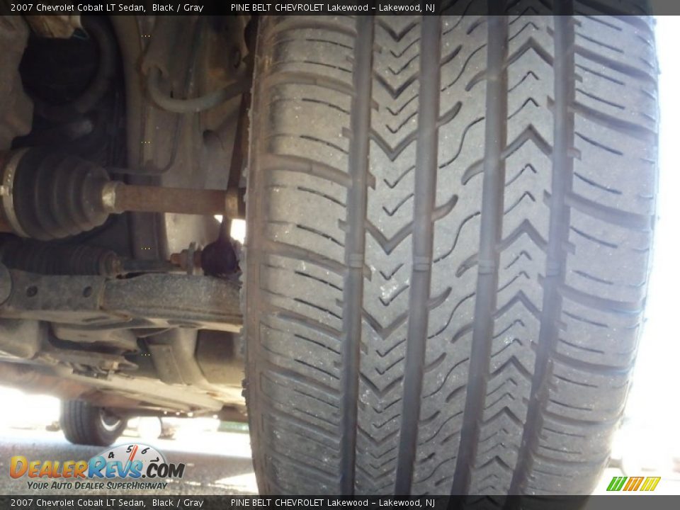 2007 Chevrolet Cobalt LT Sedan Black / Gray Photo #21