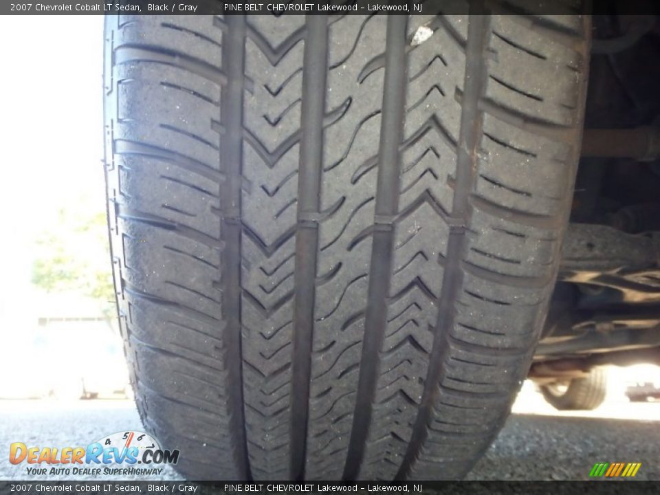 2007 Chevrolet Cobalt LT Sedan Black / Gray Photo #22
