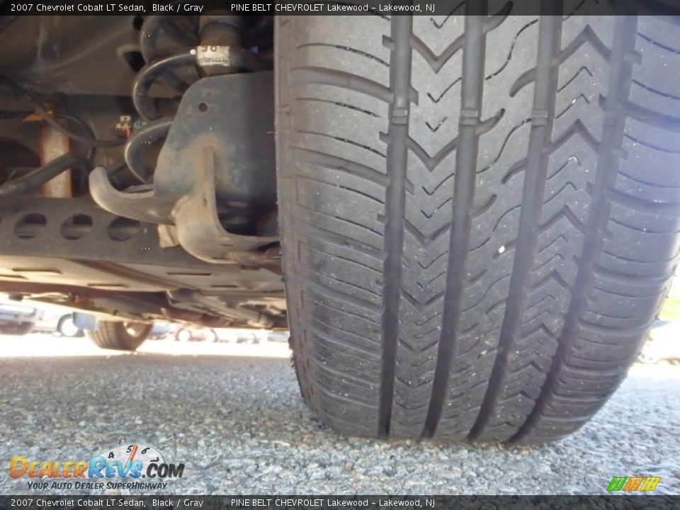 2007 Chevrolet Cobalt LT Sedan Black / Gray Photo #23
