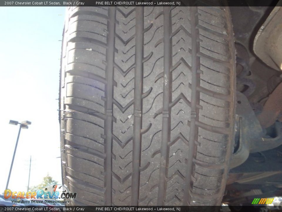 2007 Chevrolet Cobalt LT Sedan Black / Gray Photo #24