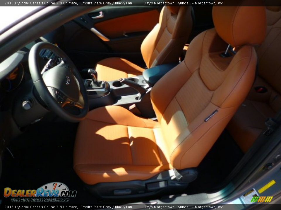 Front Seat of 2015 Hyundai Genesis Coupe 3.8 Ultimate Photo #15