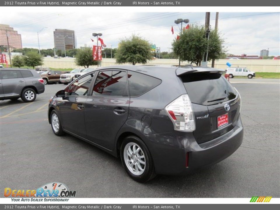 2012 Toyota Prius v Five Hybrid Magnetic Gray Metallic / Dark Gray Photo #5