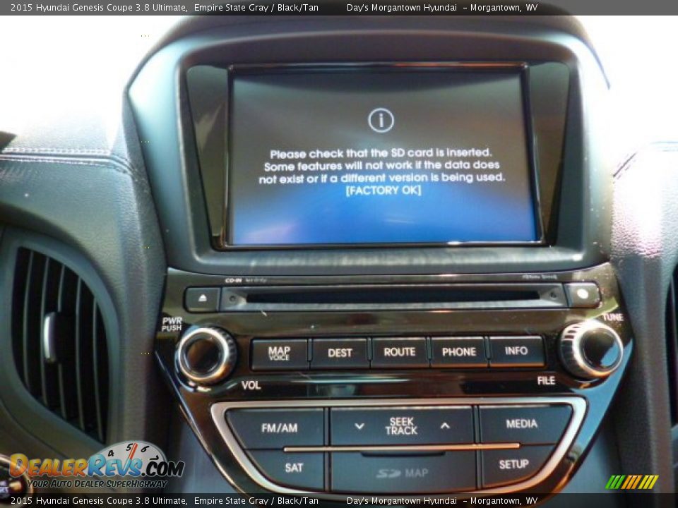 Controls of 2015 Hyundai Genesis Coupe 3.8 Ultimate Photo #19