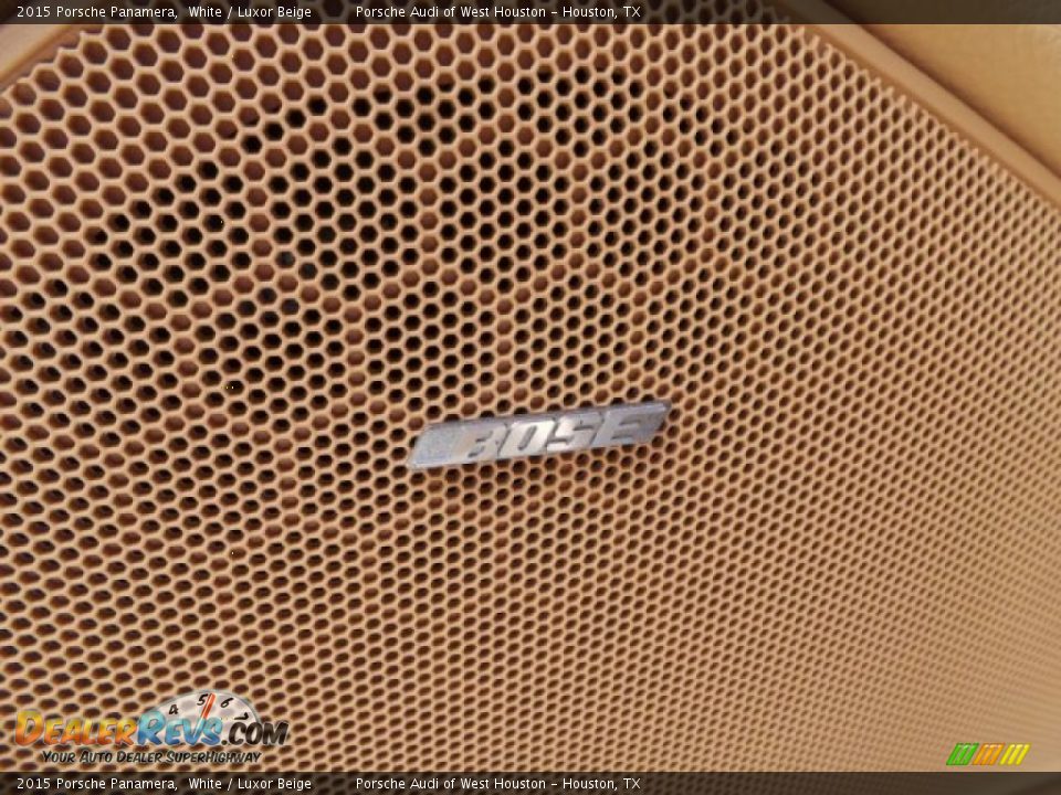 2015 Porsche Panamera White / Luxor Beige Photo #12