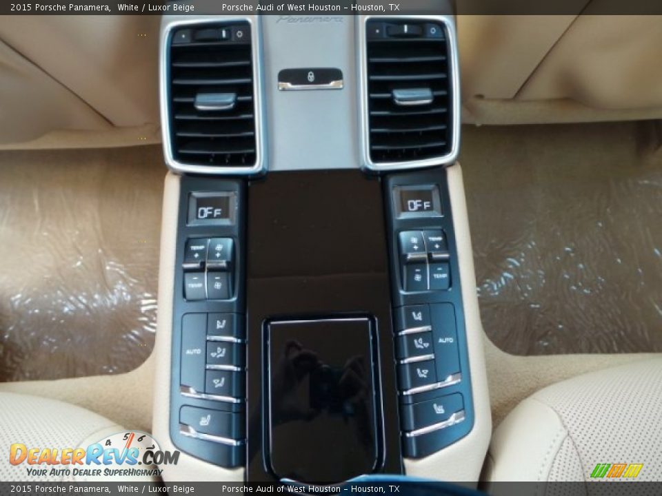 2015 Porsche Panamera White / Luxor Beige Photo #31