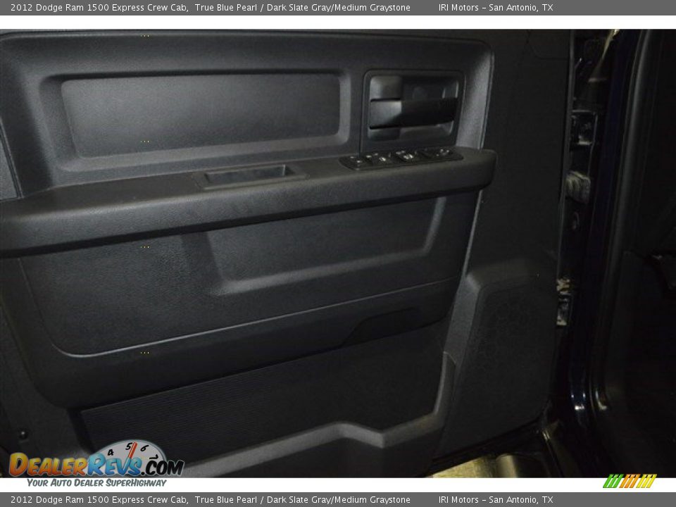 2012 Dodge Ram 1500 Express Crew Cab True Blue Pearl / Dark Slate Gray/Medium Graystone Photo #8