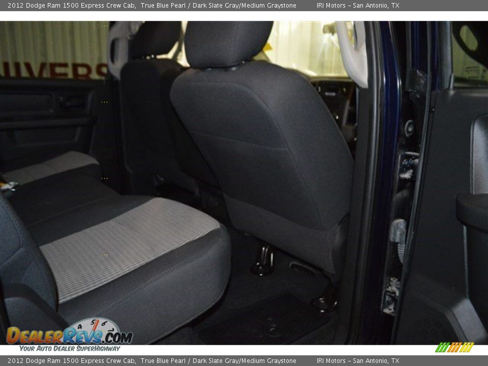 2012 Dodge Ram 1500 Express Crew Cab True Blue Pearl / Dark Slate Gray/Medium Graystone Photo #21