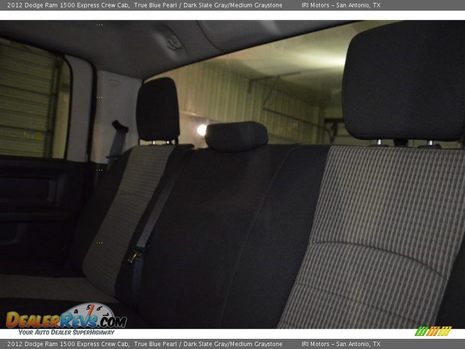 2012 Dodge Ram 1500 Express Crew Cab True Blue Pearl / Dark Slate Gray/Medium Graystone Photo #26