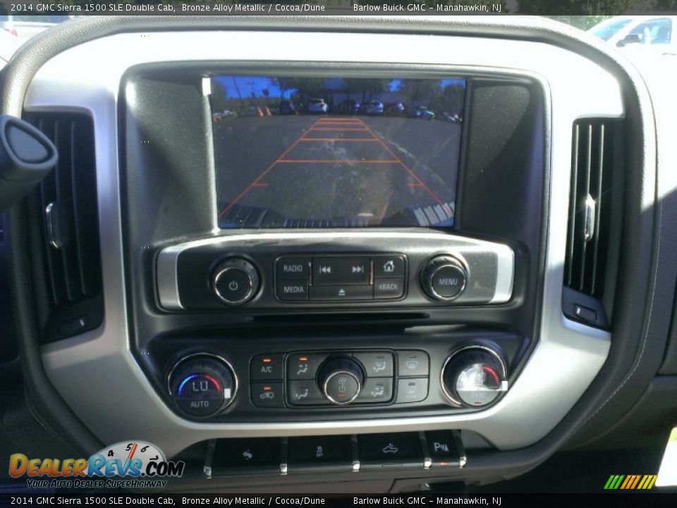2014 GMC Sierra 1500 SLE Double Cab Bronze Alloy Metallic / Cocoa/Dune Photo #10