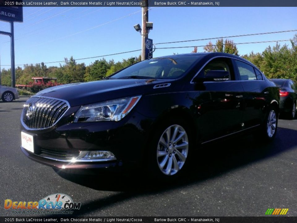 2015 Buick LaCrosse Leather Dark Chocolate Metallic / Light Neutral/Cocoa Photo #1