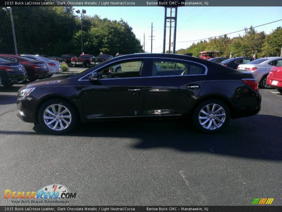 2015 Buick LaCrosse Leather Dark Chocolate Metallic / Light Neutral/Cocoa Photo #3