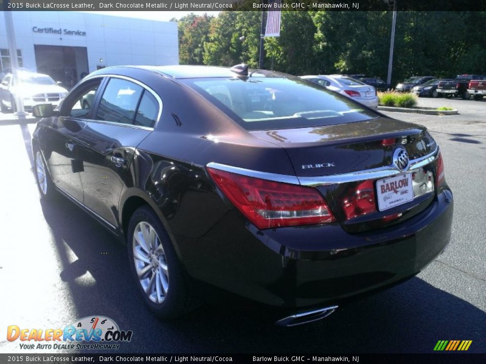2015 Buick LaCrosse Leather Dark Chocolate Metallic / Light Neutral/Cocoa Photo #4
