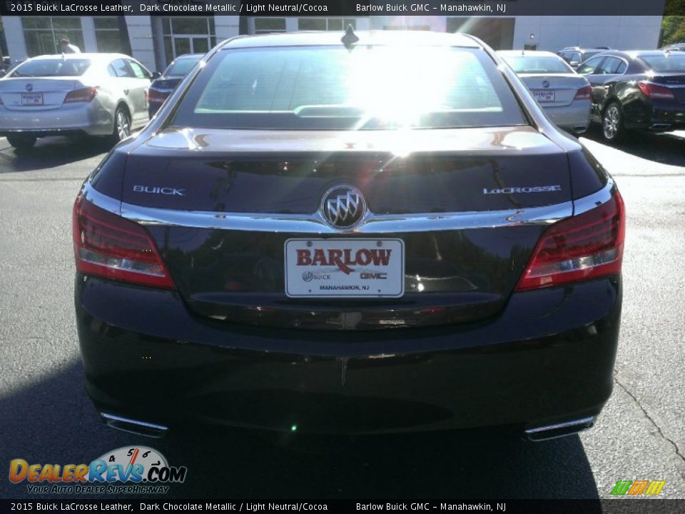2015 Buick LaCrosse Leather Dark Chocolate Metallic / Light Neutral/Cocoa Photo #5